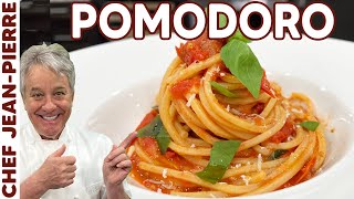 Spaghetti Pomodoro in Only 13 Minutes  Chef JeanPierre [upl. by Acinelav]