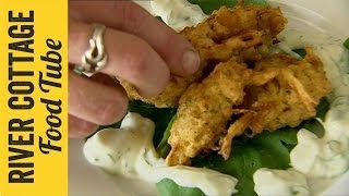 Onion Bhaji Recipe  Hugh Fearnley Whittingstall and Tim Maddams [upl. by Eyt]