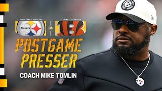 Coach Mike Tomlin Postgame Press Conference Week 12 at Bengals  Pittsburgh Steelers [upl. by Carlyle]