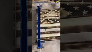 Challenge Coin Flag Using Rockler woodworking Tools diy [upl. by Ynnek]