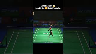 Lee Zii Jia VS Kodai Naraoka  Amazing Rally 😱  shorts viral badminton [upl. by Kan]