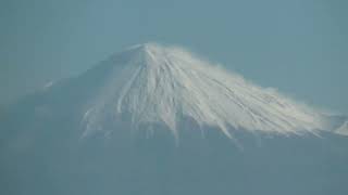 ２月２７日 雪煙の富士山 [upl. by Darryl948]