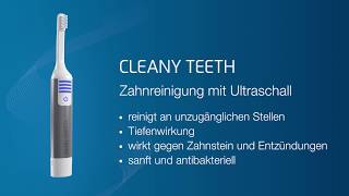 UltraschallZahnbürste CleanyTeeth – Ultraschall erklärt [upl. by Tterej]