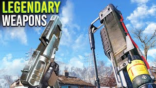 Top 10 Best Legendary Weapons To Get Early in Fallout 4 [upl. by Jedediah]