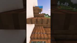 Minecraft Bunk Bed🛏️ minecraft shorts [upl. by Sirotek]