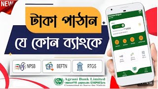 NPSB Transfar Agrani bank To Other Bank ✅ অগ্রনী ব্যাংক থেকে যেকোন ব্যাংকে ইনস্ট্যান্ট ট্রান্সফার [upl. by Aileduab876]