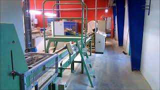 Weinig Hydromat System Tm optikap  Stacker [upl. by Rhine184]