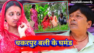 चकरपुर बली के घमंड  Damodar Comedy  Khudra Comedy  Maithili Khatmithi  Maithili Comedy [upl. by Ewens]