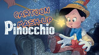 PINOCCHIO WITH COUNTRY GRAMMAR CARTOON MASH UP [upl. by Kapoor]