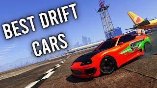 Top 10 Best Drift Cars in GTA 5 Online [upl. by Muffin]