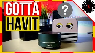 Bluetooth Wireless Speaker Mini Portable Havit M8 Review [upl. by Valda]