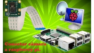 Conectar cámara a raspberrry pi [upl. by Jeraldine894]