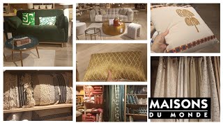 MAISONS DU MONDE DÉCORATION ET MEUBLES LINGE [upl. by Boswell]