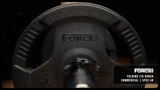 Force USA Folding Bench Commercial  Spec Ad Sony A7IV [upl. by Asenav]