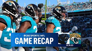 Jaguars SNAP 4game LOSING SKID with Lawrence SIDELINED  Game Recap  CBS Sports [upl. by Irahk]