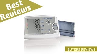 LifeSource Premium Upper Arm Blood Pressure Monitor Reviews [upl. by Marketa]