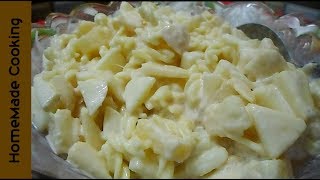 Russian Salad IN a Minute With  HomeMade Cooking [upl. by Meibers745]