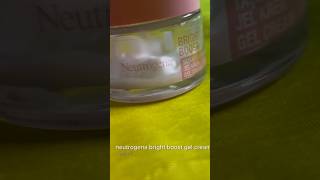 Neutrogena bright boost gel cream review  You can get here True reviews  After using review [upl. by Derzon504]