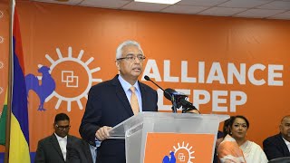 Alliance Lepep  discours de Pravind Jugnauth [upl. by Stander]