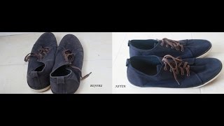 How To Dye Fabric or Canvas Shoes [upl. by Aleb]