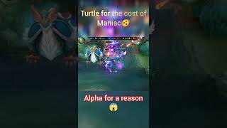 This turtle was so costly for enemies 😱 mobilelegends mlbb mlbbindia mlbbshorts mlbbhighlight [upl. by Maxa705]