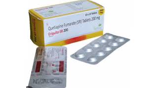 Eriquito SR 200 Tablets Quetiapine Fumarate Tablets 200 mg [upl. by Aluin662]