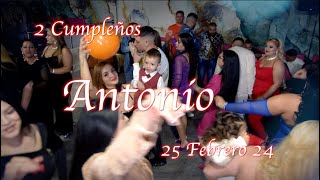 Cumpleaños Antonio  Mi Gran CUMPLEAÑOS 2024 [upl. by Oconnor]