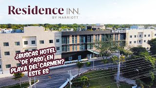 RESIDENCE INN PLAYA DEL CARMEN  HOTEL PARA PASAR LA NOCHE  CESARE 182 [upl. by Carree]