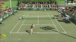 CHALLENGER  Milos Raonic VS Cameron Norrie  Tennis Elbow 4  Gameplay [upl. by Nakre]