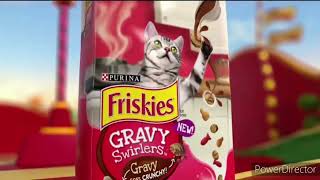 Friskies Gravy Swirlers Commercial With Charlie and Fredbird 2017 [upl. by Aerdnaek]