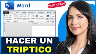 Como Hacer Un Triptico En Word 2024 [upl. by Coplin]