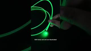 What does a side glow fiber optic look like [upl. by Ajit299]