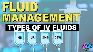 Types of IV Fluid  Fluid Management [upl. by Mosira716]