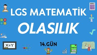 LGS 2025 Matematik 14Gün Basit Olayların Olma Olasılığı [upl. by Fisch534]