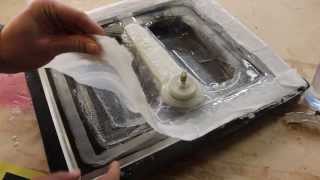 Tutorial Out Of Autoclave PREPREG Carbon FiberFibre Part 77 First Silicon Vacuumbag [upl. by Udenihc]