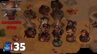 Battle Brothers Legends PTR Mod  Solo Lone Wolf  Ep 35 The Undead Rise [upl. by Anaerda]