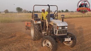 Eicher 551 eicher551 eichertractor farming kheti farmer khetibadi tractor rotovator eicher [upl. by Sheepshanks]