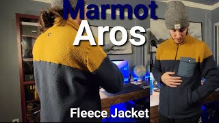 Marmot Aros Fleece Jacket REVIEW ScotchIndigo [upl. by Doy]