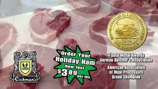 Eickmans Holiday Ham Gold Medal Award [upl. by Lindsley]