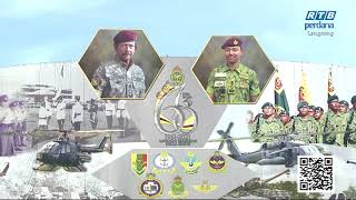 Sambutan Jubli Intan Angkatan Bersenjata di Raja Brunei Tahun 2021 [upl. by Thorncombe]