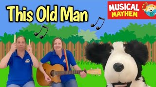 This Old Man He Played One  Nursery Rhyme  Musical Mayhem [upl. by Missak]