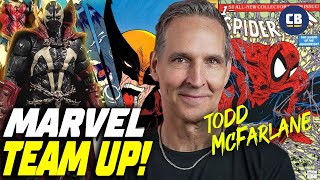 Todd McFarlane Reveals MASSIVE Marvel Team Up EXCLUSIVE [upl. by Acsisnarf395]