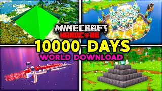 I Survived 10000 Days In Minecraft Hardcore [upl. by Kaufman]