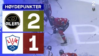 Stavanger Oilers 2  1 Lillehammer  Høydepunkter [upl. by Ardelia]