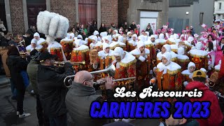 Carnaval de Carnières 2023 Lundi après midi [upl. by Yalahs637]