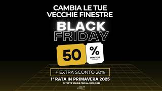 🎉 Black Friday dei Serramenti in Resina 🎉 [upl. by Battista]