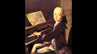 W A Mozart  KV 2  Menuet for keyboard in F major [upl. by Naihtsirc]