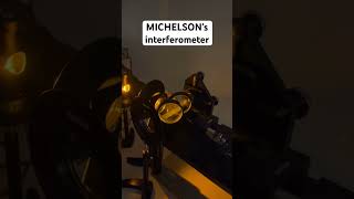 Michelson interferometer 😍 [upl. by Kassia]