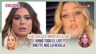 ¿Fue Galilea Montijo la que armó todo el lío Anette nos lo revela  MICHISMESITO [upl. by Dewar]