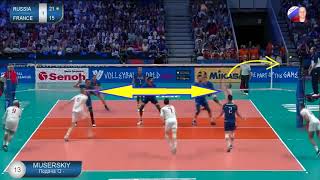 Setter in Rotation 2  Volleyball Explained [upl. by Onirefez591]